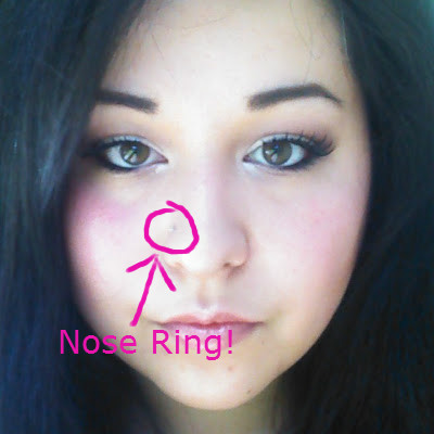 How do you remove a nose ring?